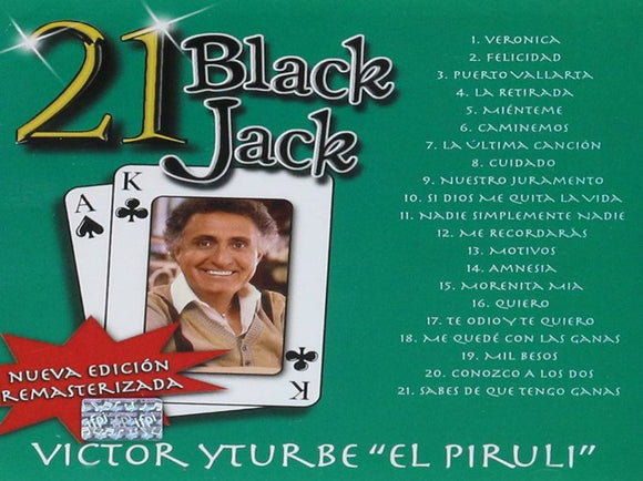 Victor Yturbe (CD 21 Black Jack Nueva Edicion Remasterizada) UMGX-62508