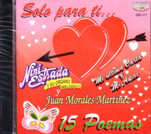 Nini Estrada - Juan Morales (CD 15 Poemas: Solo Para Ti...) CD-117