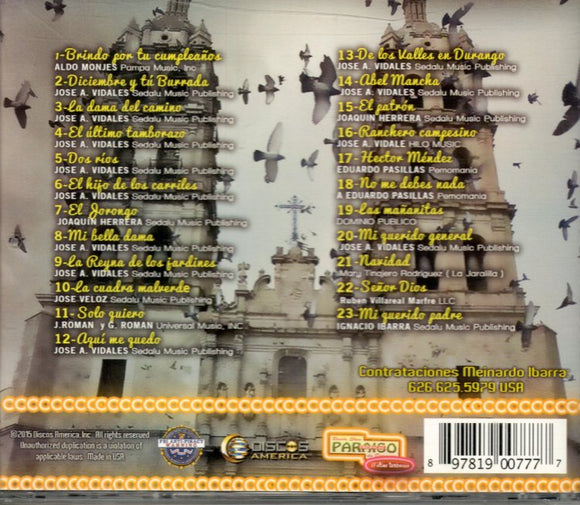 Paraiso Tropical De Durango (CD El Ultimo Tamborazo) AMER-0777