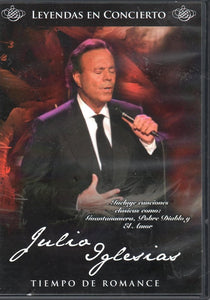 Julio Iglesias (DVD Tiempo De Romance "MULTIREGION") DVDA-3715