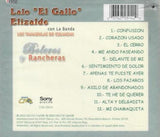 Lalo Elizalde (CD Boleros Y Rancheras) CGK-70514