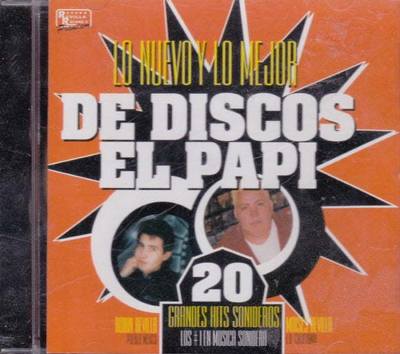 Lo Nuevo Y Lo Mejor Discos El Papi (CD 20 Grandes Hits Sonideros) REVI-20583