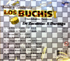 Buchis Banda y Tamborazoa (CD De Zacatecas A Durango) AR-4009