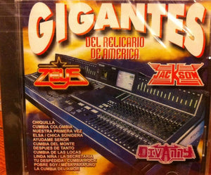 Gigantes del Relicario de America (CD Varios Artistas) CDRRE-0008