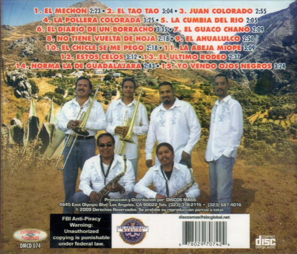 Tamborazo Originales Jerez, Zac. (CD Todos A Bailar) DMCD-074