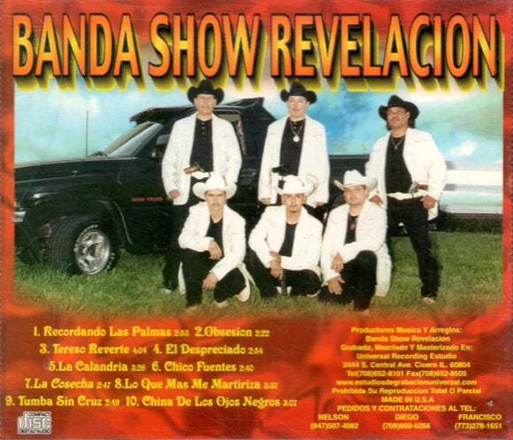 Show Revelacion Banda (CD Recordando Las Palmas) BSR