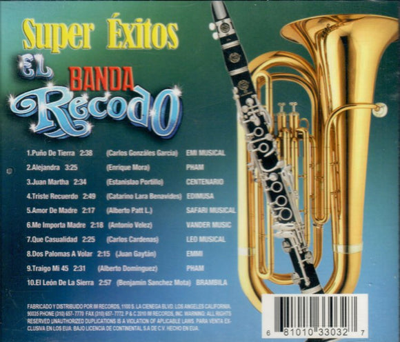 Recodo Banda (CD Super Exitos) IMBU-3303