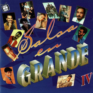 Salsa En Grande IV (CD Luna Negra Varios Artistas Originales) SMEM-9725 "USADO"