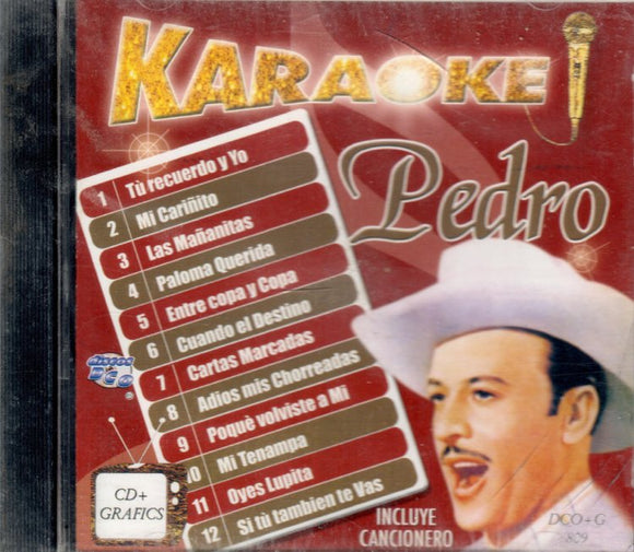 Pedro (CD Karaoke Tu Recuerdo Y Yo) DCO+G-809