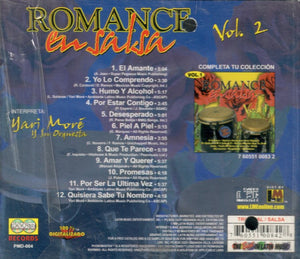 Yari More Y Su Orquesta (CD Vol#2 Romance En Salsa) LME-10084