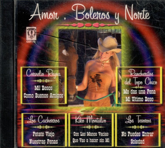 Amor, Boleros y Norte (CD Varios Artistas) CDT-73