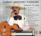 Marco Antonio Vazquez (CD con Mariachi Santa Julia) RMCD-011