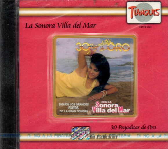 Villa Del Mar Sonora (CD 30 Pegaditas De Oro) CDTI-054