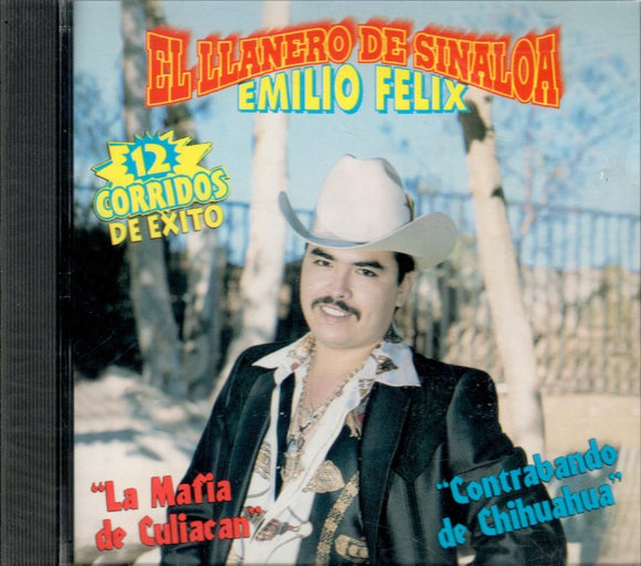 Llanero de Sinaloa (CD 12 Corridos de Exitos, La Mafia de Culiacan) SR-017