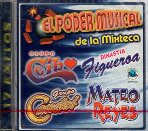 El Poder Musical de la Mixteca (CD 17 Exitos Artistas Originales) CDPR-205