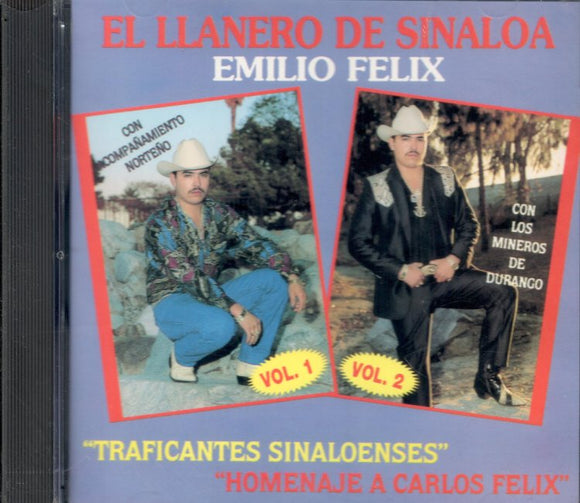 Llanero de Sinaloa (CD Vol#1 Vol#2 Traficantes Sinaloenses) KM-777