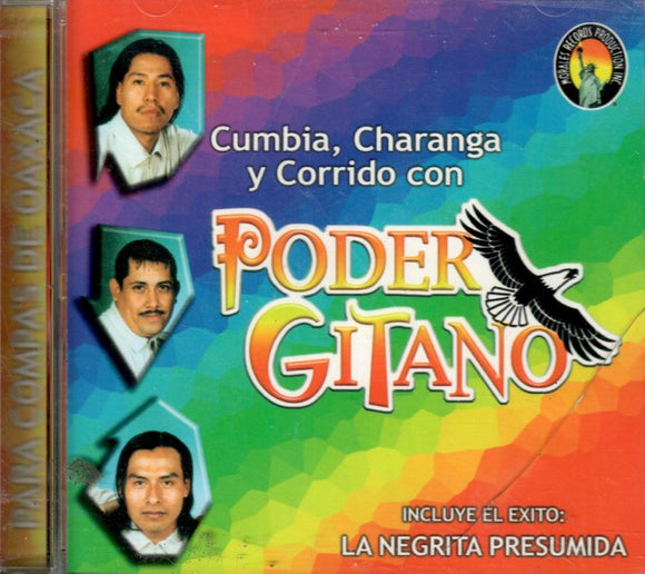 Poder Gitano (CD Cumbia, Charanga y Corrido) CMRP-509