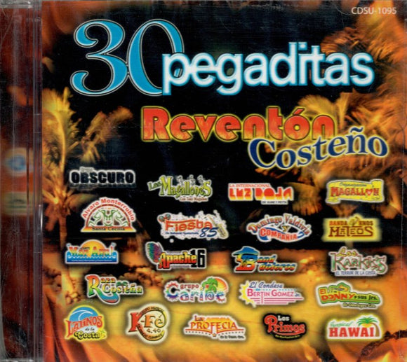 30 Pegaditas (CD Reventon Costeno) CDSU-1095