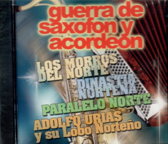 Guerra de Saxofon y Acordeon (CD Varios Artistas Originales) LSRCD-0193