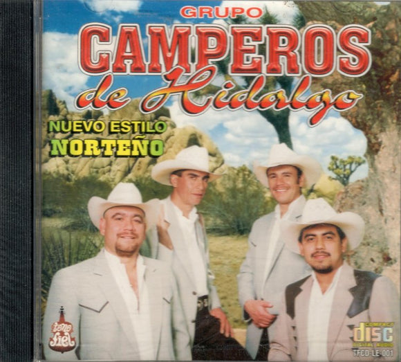 Camperos de Hidalgo (CD Nuevo Estilo Norteno) TFCD-001