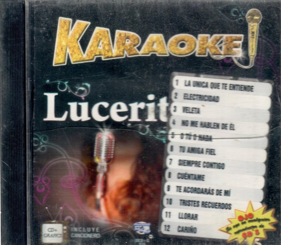 Lucerito (CD Karaoke Livin' La Vida Loca) DCO+G-916