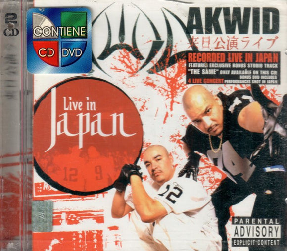 AKWID (CD-DVD Live in Japan) UMGX-72064