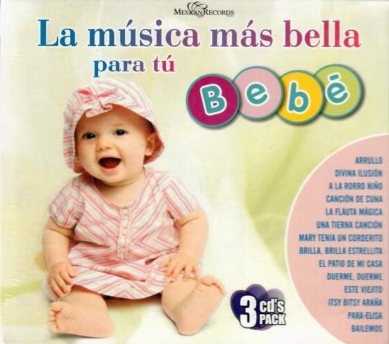 Musica Mas Bella, La (3CD Para Tu Bebe) N3CD-2253
