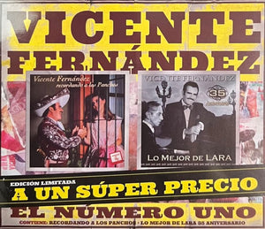 Vicente Fernandez (2CD Recordando/Panchos-Mejor de Lara CDs Completos) UMGX-72061