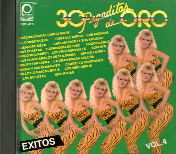 30 Pegaditas de Oro (CD Varios Artistas Originales) CDP-416