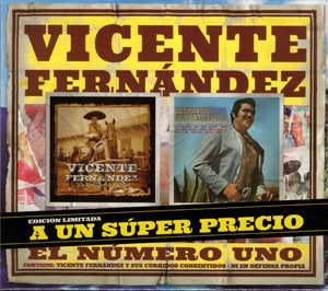 Vicente Fernandez (2CD "Y Sus Corridos-Ni En Defensa Propia" CDs Completos) SMEM-71905