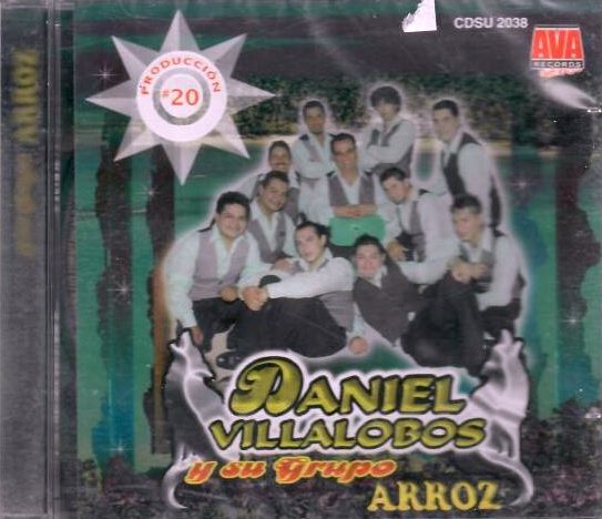 Daniel Villalobos Grupo Arroz (CD Produccion #20) CDSU-2038
