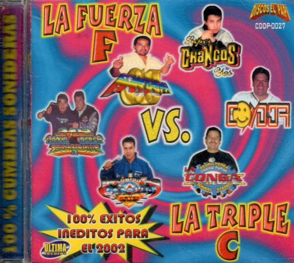La Fuerza F vs La Triple C (CD Varios Artistas) CDDP-0027