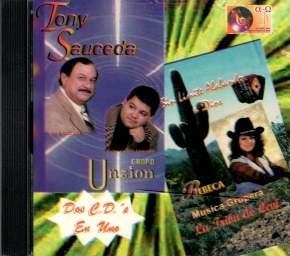Tony Sauceda (CD Y El Grupo Unzion) AOCD-5018