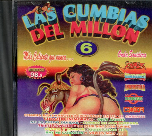 Las Cumbias Del Millon (CD Vol#6 Varios Artistas) CD-1135