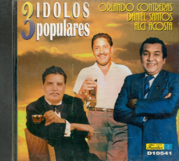 3 Idolos Populares (CD Varios Artistas Originales) D-10541