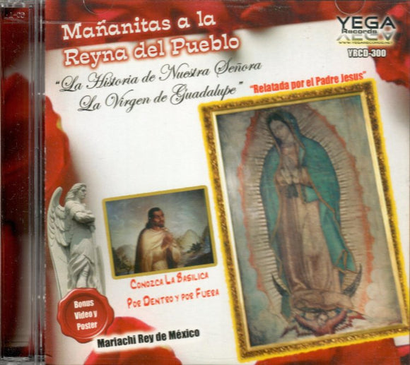 Mariachi Rey de Mexico (CD Mañanitas A La Reyna Del Pueblo , La Historia de Nuestra Senora) YRCD-300