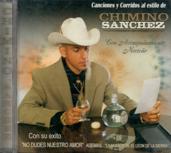 Chimino Sanchez (CD Canciones y Corridos al Estilo de) DSR-7001