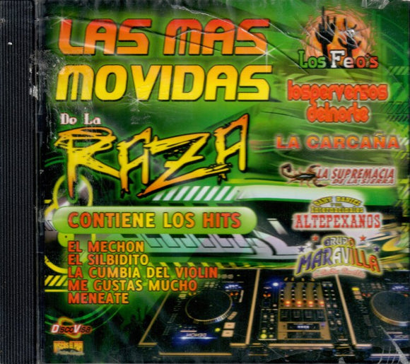 Las Mas Movidas De La Raza (CD Varios Artistas) DPBU-3831