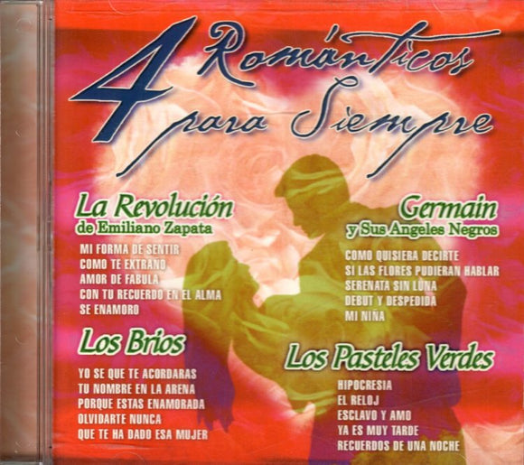 4 Romanticos Para Siempre (CD Varios Artistas) UMVD-10316