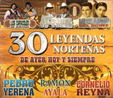 30 Leyendas Nortenas (CD De Ayer, Hoy y Siempre) DBCD-625