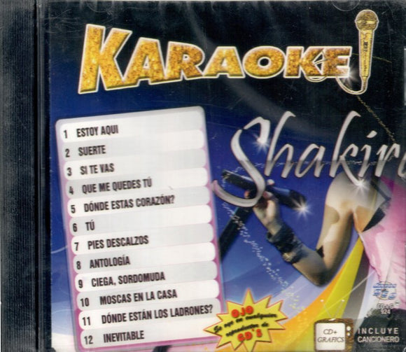 Shakira (CD Karaoke Estoy Aqui) DCO+G-924