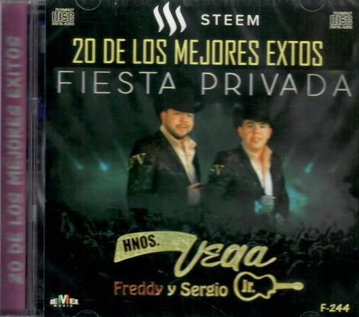 Hermanos Vega (CD Fiesta Privada 20 Exitos) F-244