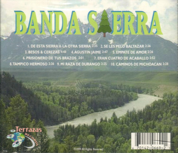 Sierra Banda (CD De Esta Sierra A La Otra Sierra) TR-20669