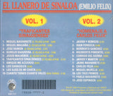 Llanero de Sinaloa "Emilio Felix (CD con Los Mineros de Dgo.) CDK-777