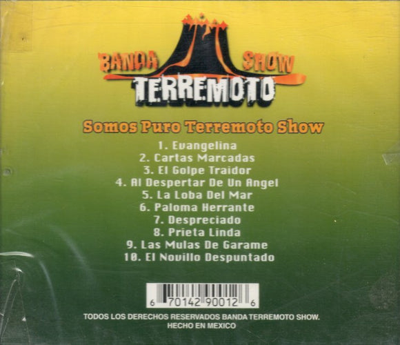 Terremoto Show Banda (CD Somos Puro Terremoto Show) TS-9001