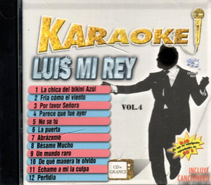 Luis Mi Rey (CD Karaoke Vol#4 ) DCO+G-960