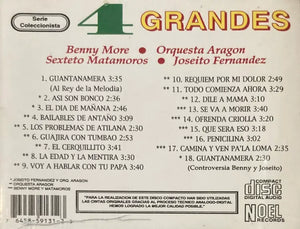 4 Grandes Del Bolero (CD Benny, Aragon Orq., Sexteto M., Joseito F.) CN-131