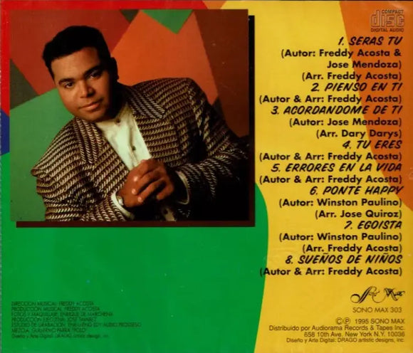 Freddy Acosta y La Happy (CD Seras Tu) SONO-303