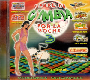 Fiebre de Cumbia Por La Noche (CD Varios Artistas) A2BE-0212 "USADO"