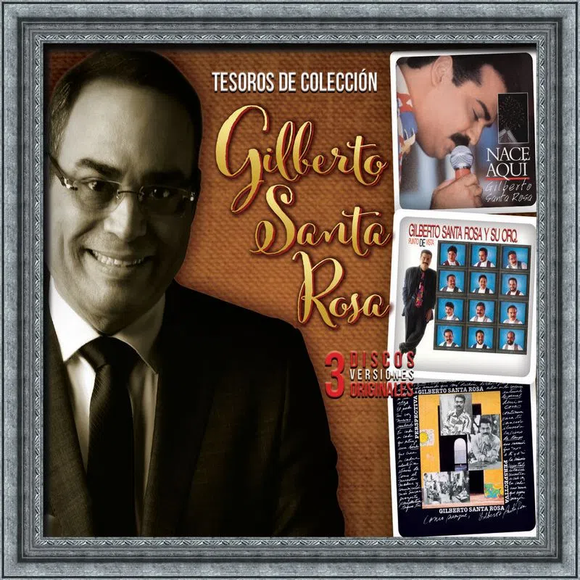 Gilberto Santa Rosa (3CD Tesoros De Coleccion, Conciencia) SMEM-8922